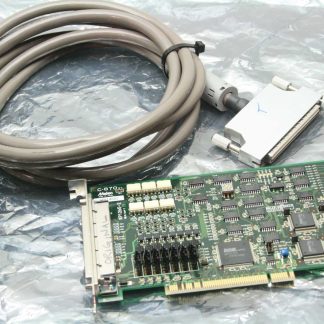 Melec C-870 V1 Servo Stepper Motor Motion Controller PCI Card Cable KP1265-2 - Used