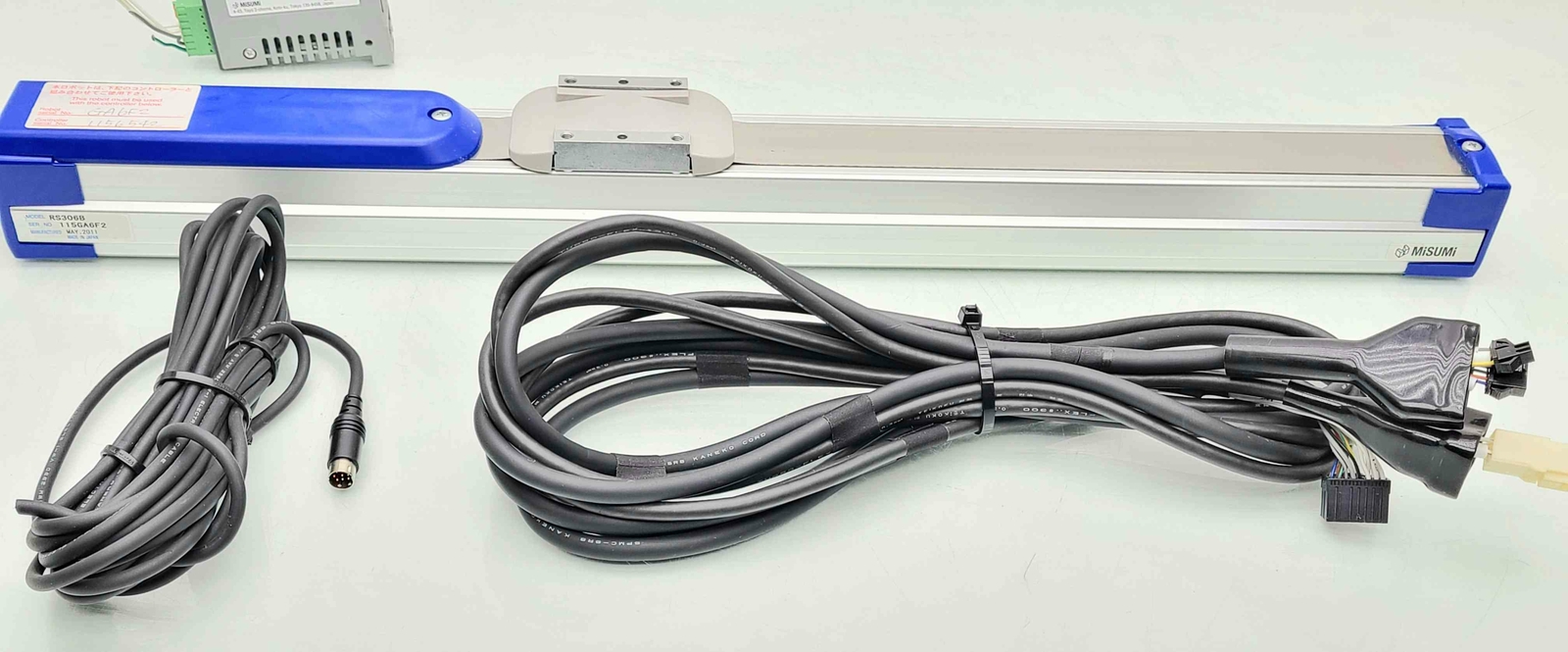 Misumi Single Axis Robot RS306B-C1 w/ Controller and Cables - Used - Image 3