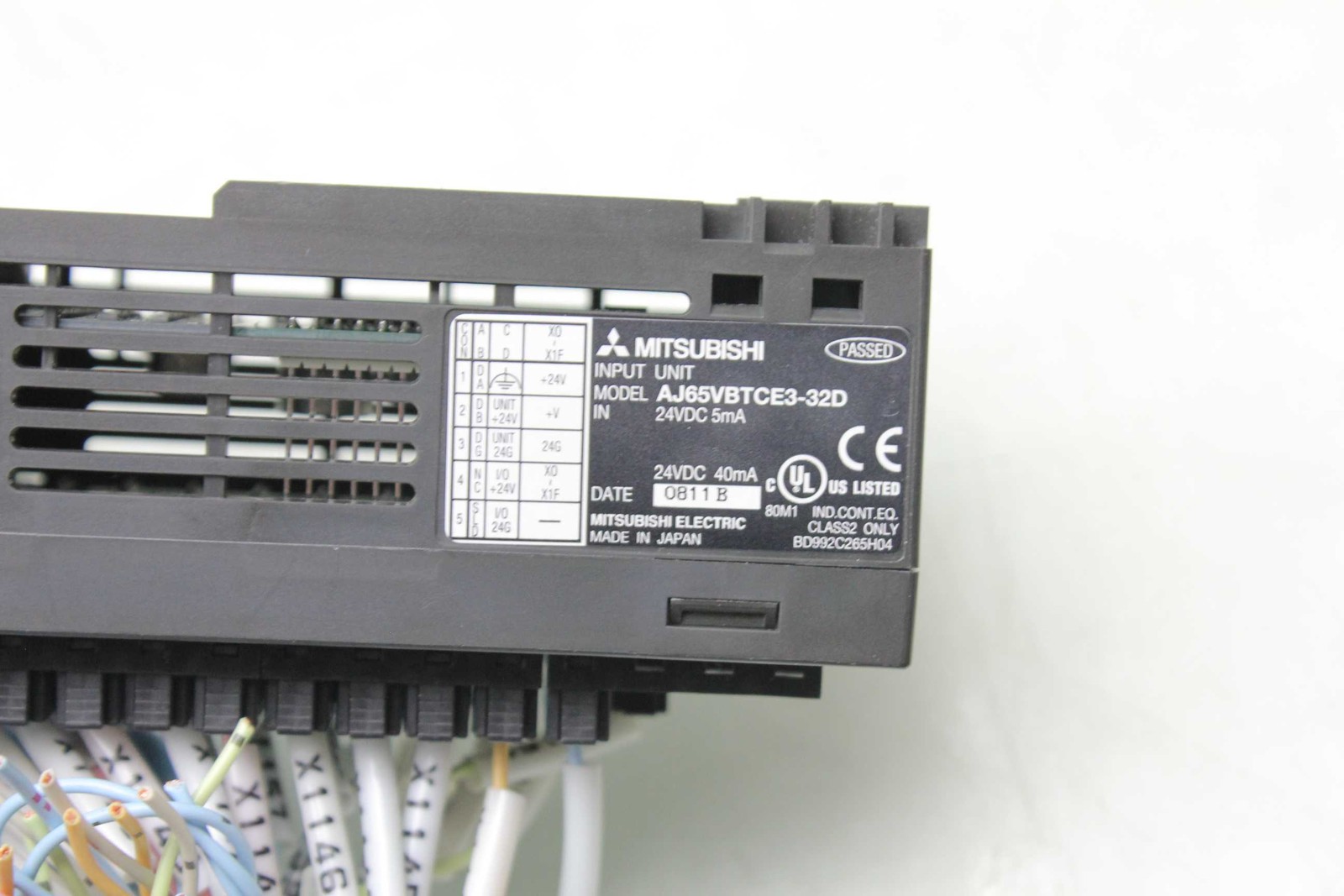 Mitsubishi AJ65VBTCE3-32D CC Link Compact Remote Input Module Sink Input - Used - Image 6