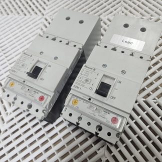 Moeller NZMB1-A25 25A 3-Pole Molded Case Circuit Breaker Lot of 2 - Used