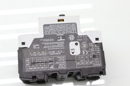 Moeller PKZM0-4 Thermal Magnetic Circuit Breaker 4 Amp w/ NHI11-PKZ0 Aux Contact - Used - Image 11