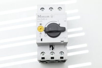 Moeller PKZM0-4 Thermal Magnetic Circuit Breaker 4 Amp w/ NHI11-PKZ0 Aux Contact - Used - Image 8