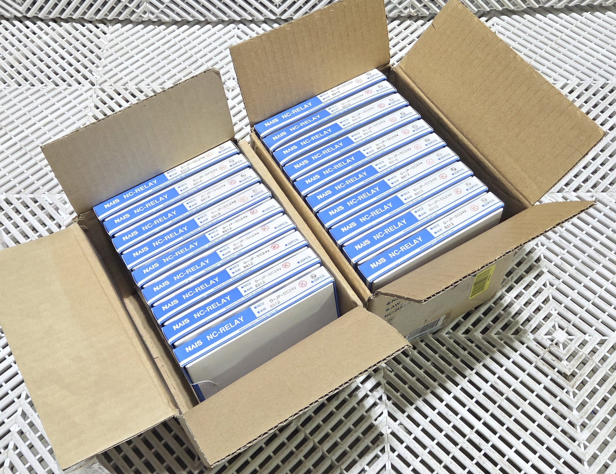 NAIS NC2D-JP-DC24V 24VDC DPDT 5A PCB Relay New Lot of 380 - New - Image 16