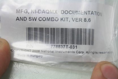 National Instruments 778837T 031 DAQMX DocSW Combo Kit Ver 86 NI Labview New 181351343910 4