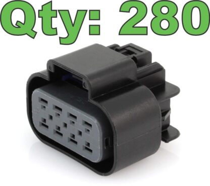New (260) Aptiv 15326654 GT 280 Series, 8-Way Sealed Female Connector - New - Image 10