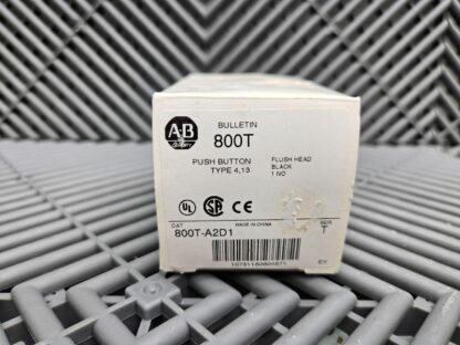 New Allen-Bradley 800T-A2D1 Push Button 600VAC, Black - New other (see details) - Image 3