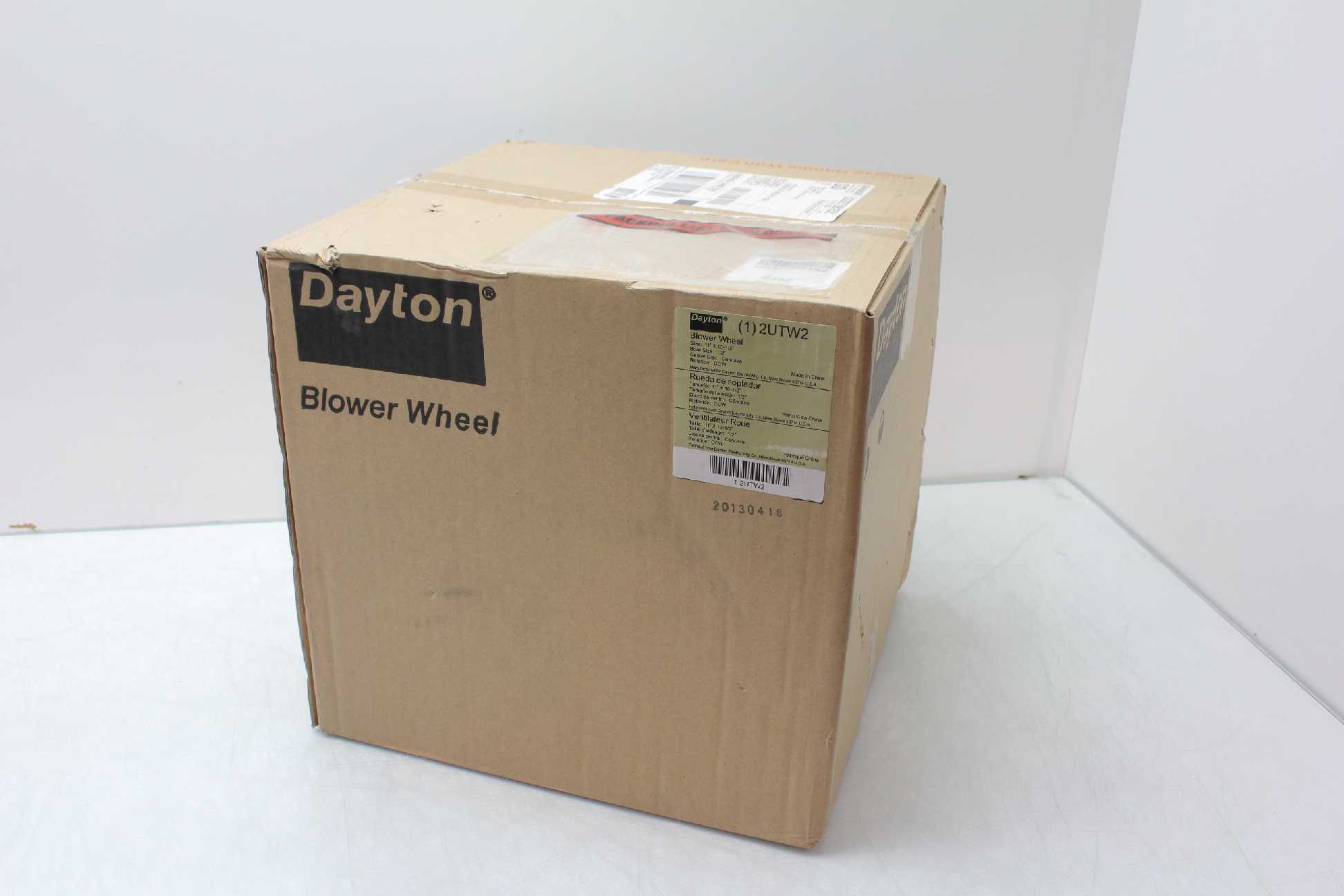 New Dayton 2UTW2 Rotary Centrifugal Blower Wheel, 11" Diameter x 1/2" Bore - New - Image 8