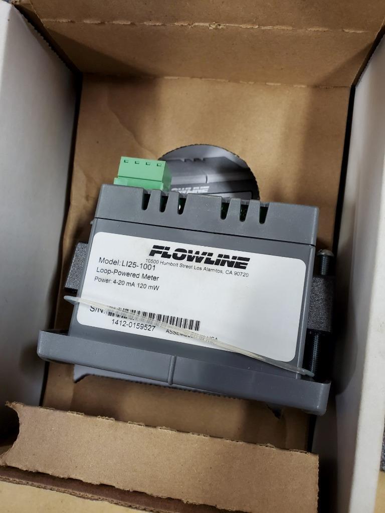 New Flowline LI25-1001 Loop Powered Meter 4-20 mA Analog - New - Image 3