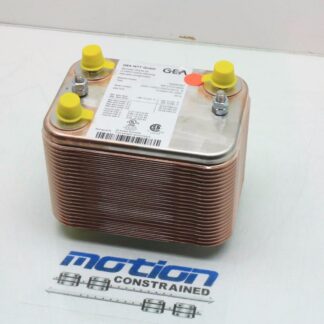 New GEA WTT Type WP 3-TIO-20/20 Brazed Plate Heat Exchanger 100091697, 3/4" SAE - New