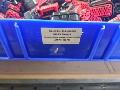 New Molex 770680-1 Female Connector Ampseal 23 Way 16-20 AWG - New - Image 3