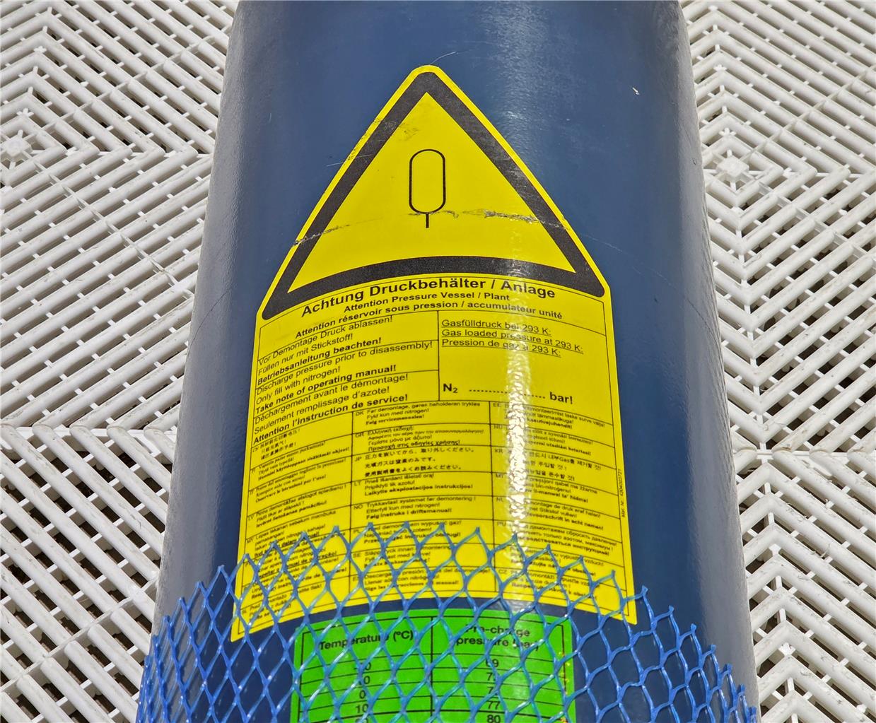 New Olaer EHV24,5-350/94 Hydraulic Accumulators 24,5L, 300 Bar, 4350 PSI - New other (see details) - Image 17