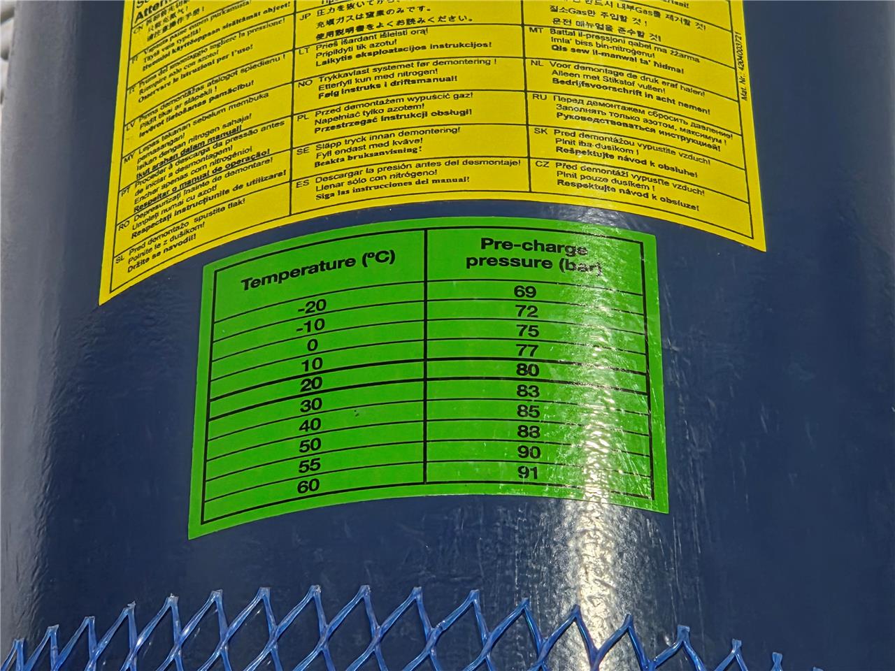 New Olaer EHV24,5-350/94 Hydraulic Accumulators 24,5L, 300 Bar, 4350 PSI - New other (see details) - Image 20