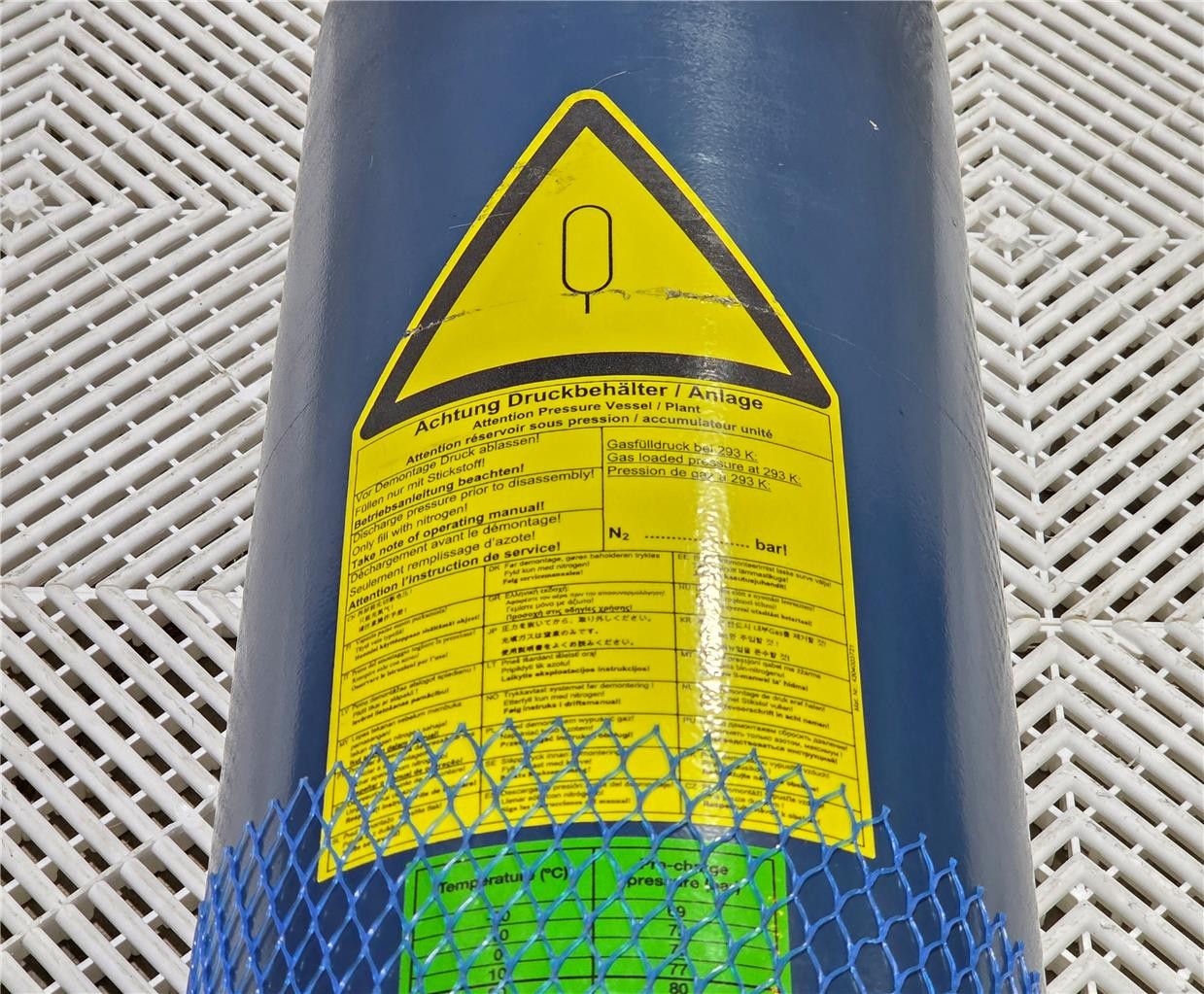 New Olaer EHV24,5-350/94 Hydraulic Accumulators 24,5L, 300 Bar, 4350 PSI - New other (see details) - Image 7