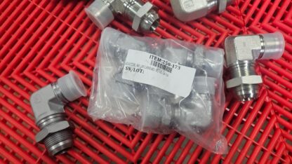 New Parker 16 WETX-WLN-S Bulkhead -16 JIC Flare Hydraulic Fitting 90 Degree - New - Image 4