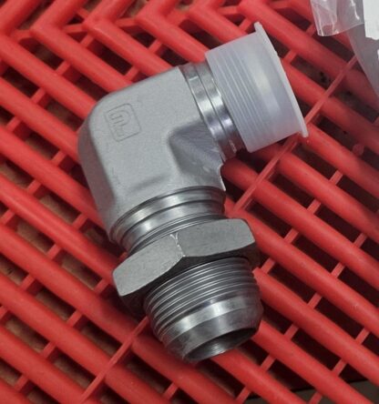 New Parker 16 WETX-WLN-S Bulkhead -16 JIC Flare Hydraulic Fitting 90 Degree - New