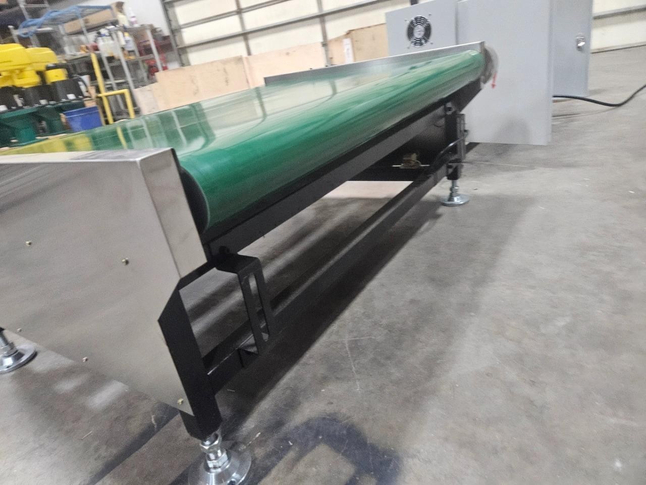 New Sunrise Electric Stainless ESD 45" x 32" Powered Belt Conveyor 220V - New - Image 10