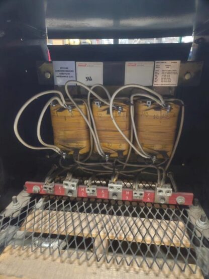 Norlake / Makino Machine Tool Transformer 220-480V to 208V Three Phase / 45 kVA - Used - Image 7