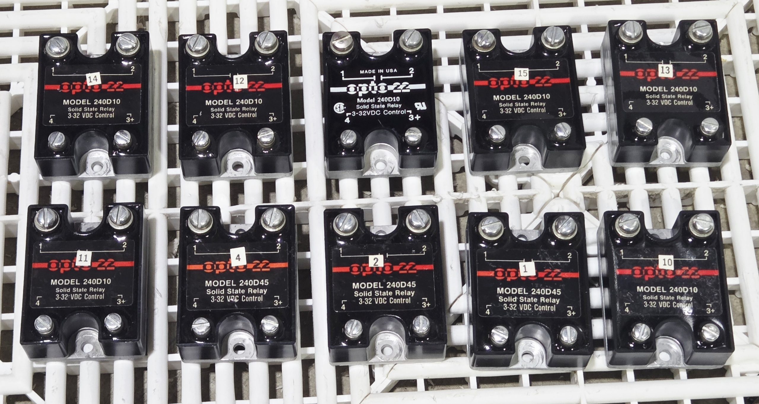 Opto 22 240D10 240D45 Solid State Relay Used Lot of 10 - Used - Image 19