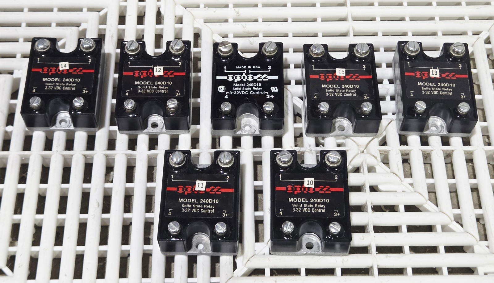 Opto 22 240D10 240D45 Solid State Relay Used Lot of 10 - Used - Image 6