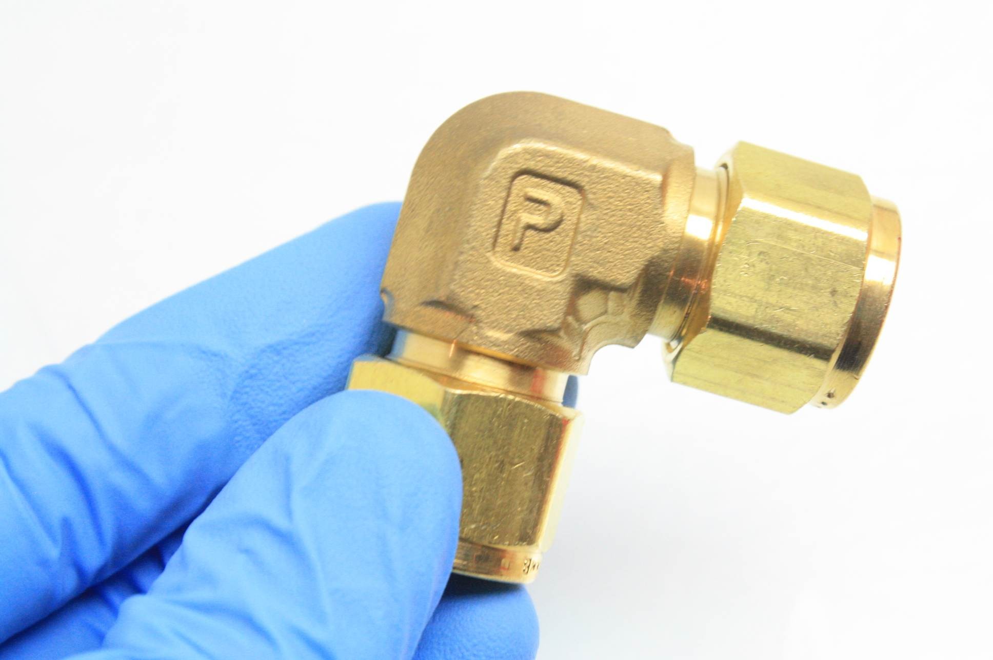 Parker 8EE8-B 1/2" Brass 90° A-LOK Union Elbow Compression Fitting Lot of 4 - New - Image 10
