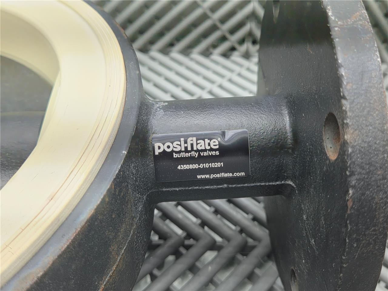 Posi-Flate Inflatable Butterfly Valve 4350800-01010201, 8" Inner Diameter - Used - Image 3