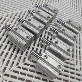 (Qty 8) SMC NCDQ2A32-25DZ Compact Air Cylinder 32mm Bore x 25mm Stroke - Used