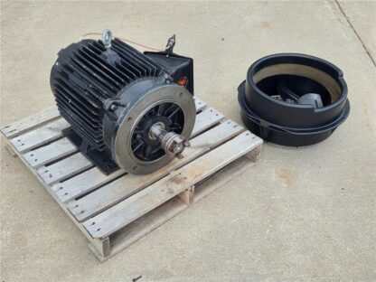 Reliance Electric P28G5599A Motor / Ebmpabst S4D315-BP30-73 Fan Bundle - Used