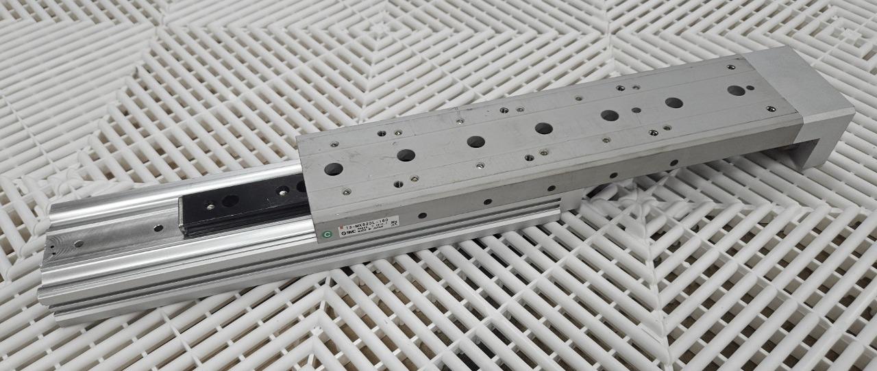 SMC 13-MXS20L-150 Guided Air Cylinder 20mm Bore x 150mm Stroke - Used - Image 16