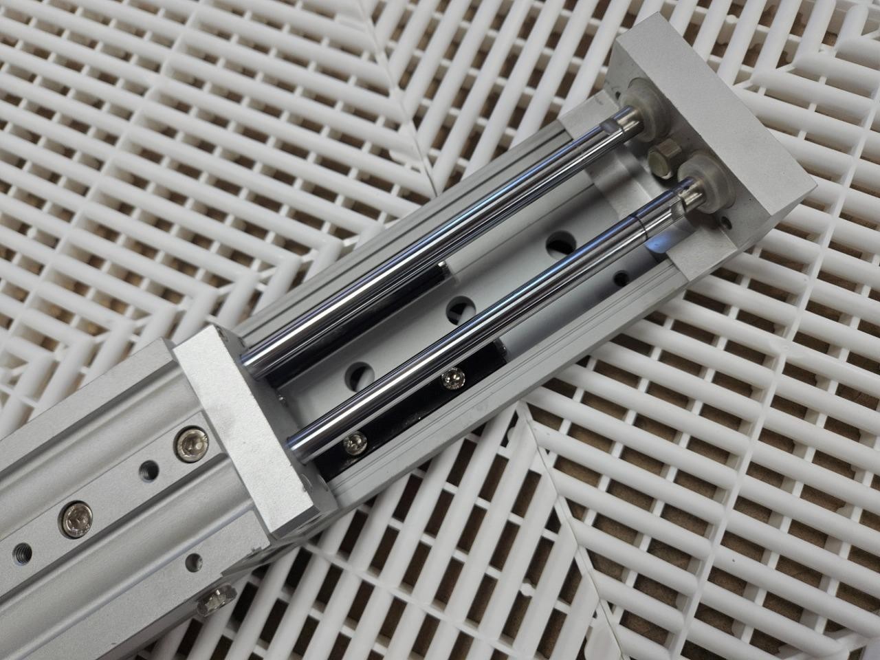 SMC 13-MXS20L-150 Guided Air Cylinder 20mm Bore x 150mm Stroke - Used - Image 3