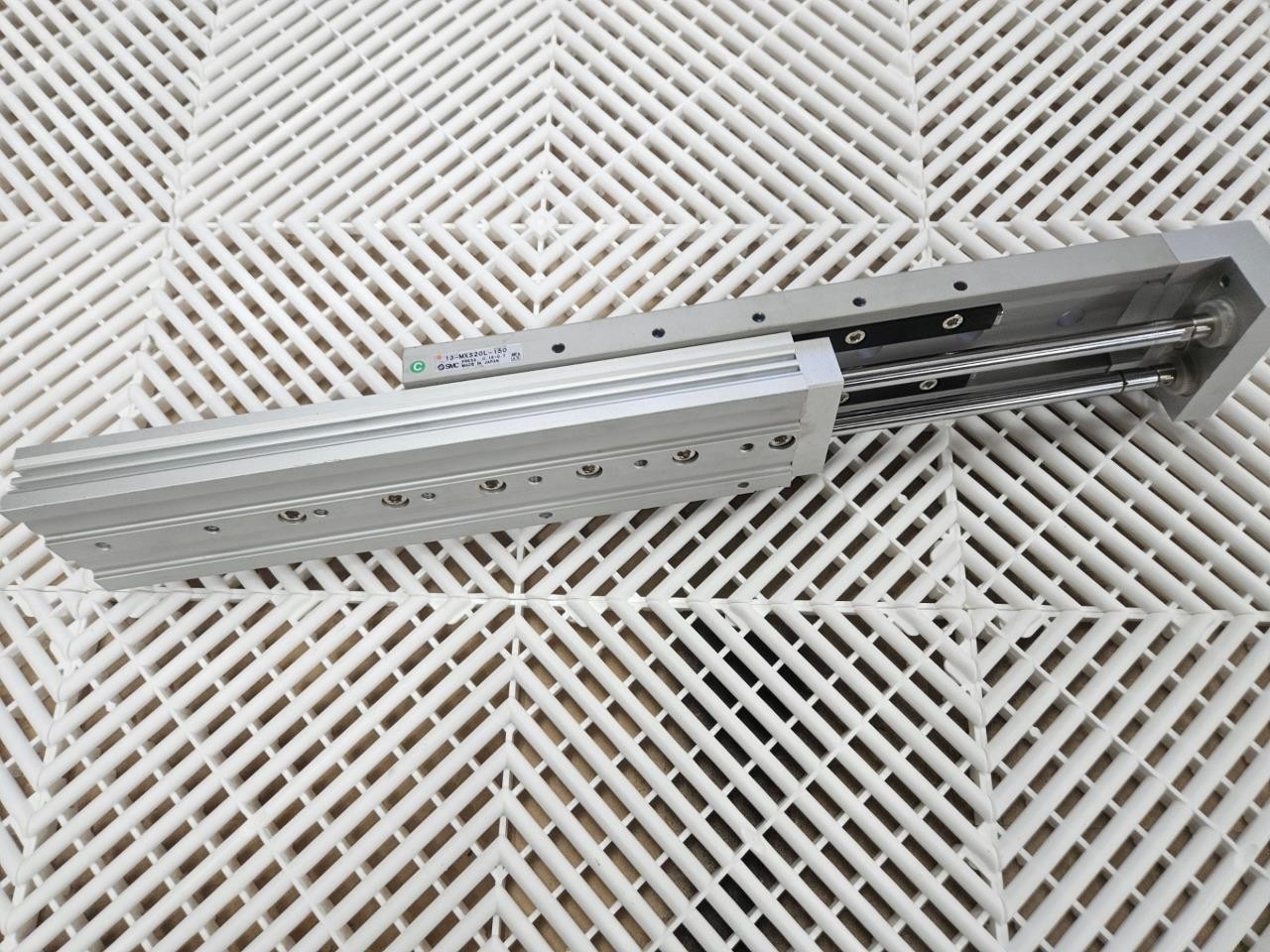 SMC 13-MXS20L-150 Guided Air Cylinder 20mm Bore x 150mm Stroke - Used - Image 9