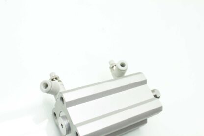 SMC CQ2A20-50DFC Compact Cylinder / 20mm Bore / 10 mm Shaft Dia. / 50mm Stroke - Used - Image 28
