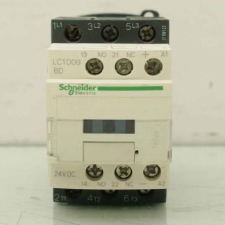 Schneider Telemecanique LC1D09 Magnetic Contactor 3-Phase 24 VDC 25 A - Used