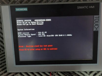 Siemens 6AV7881-2AA00-2DA0 Touch Screen HMI NanoPanel PC 9-inch, USA Stock - Used - Image 10