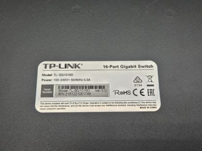 TP-LINK TL-SG1016D 16-Port Gigabit Ethernet Switch - Used - Image 20