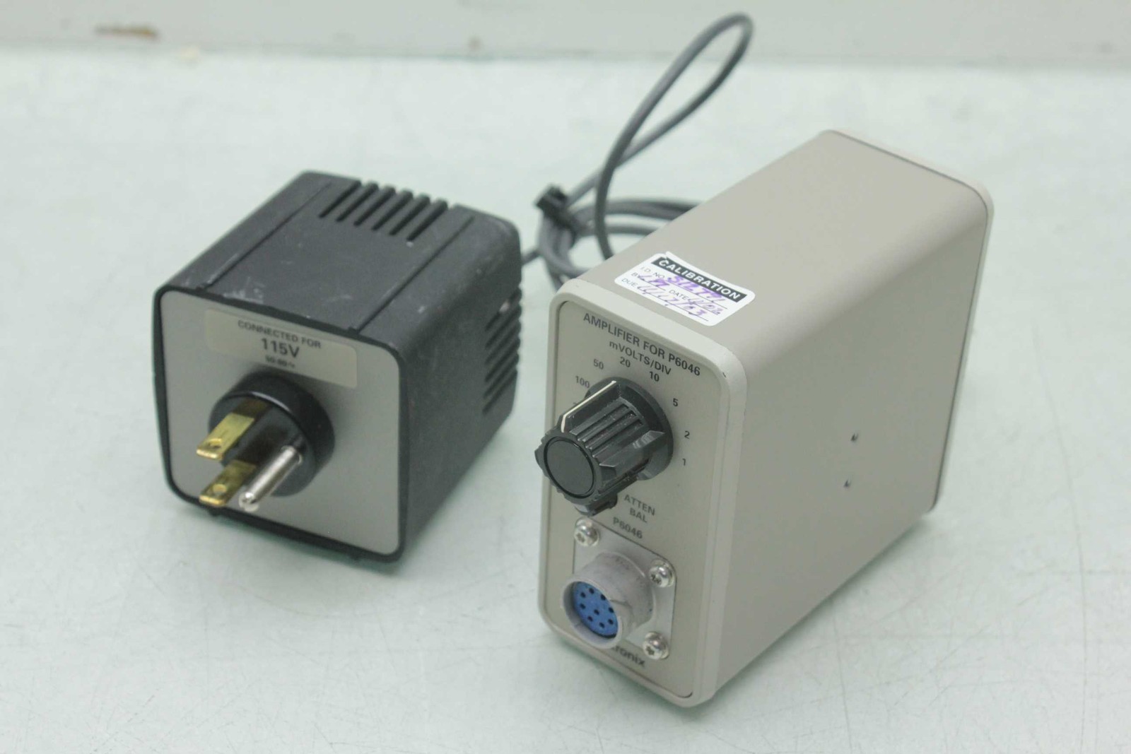 Tektronix P6046 Probe Amplifier Assembly With Power Supply - Used