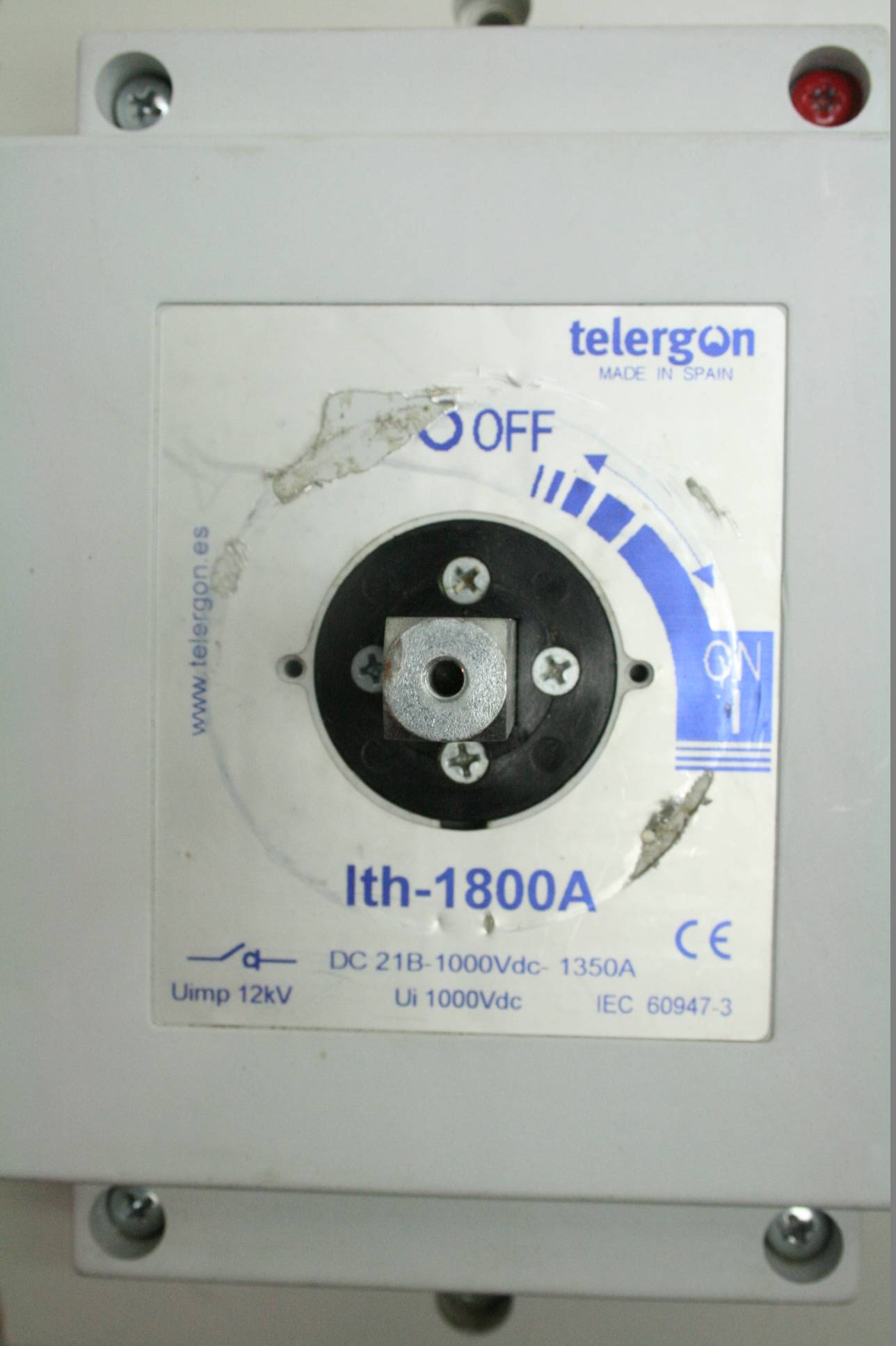 Telergon S5000-1250A 1000V DC21B 4 Pole DC Switch for Solar Panels / Inverters - Used - Image 15