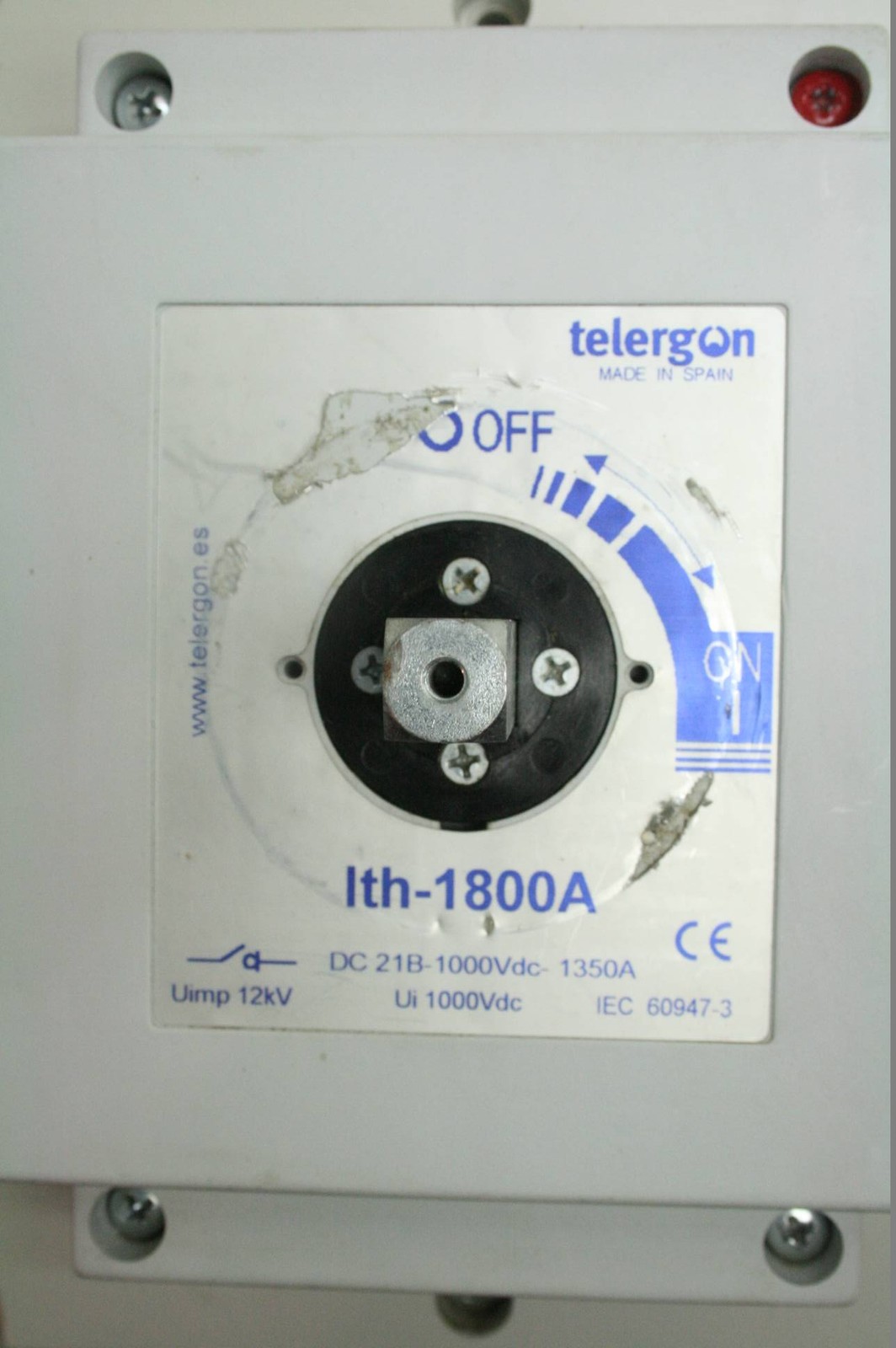 Telergon S5000-1250A 1000V DC21B 4 Pole DC Switch for Solar Panels / Inverters - Used - Image 5