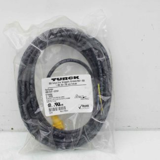 Turck WKC 8.6T-5/S101 8-Pin Right-Angle M12 Cordset 5M New - New