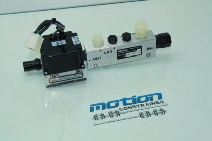 Varian Ion Pump Valve Assembly W Proteus Industries Fluid Switch Used 171090755580
