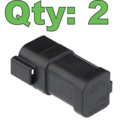New Deutsch DT04-6P-EP14 Bussed Feedback Receptacle Plug Assembly 6 Pin - New - Image 21