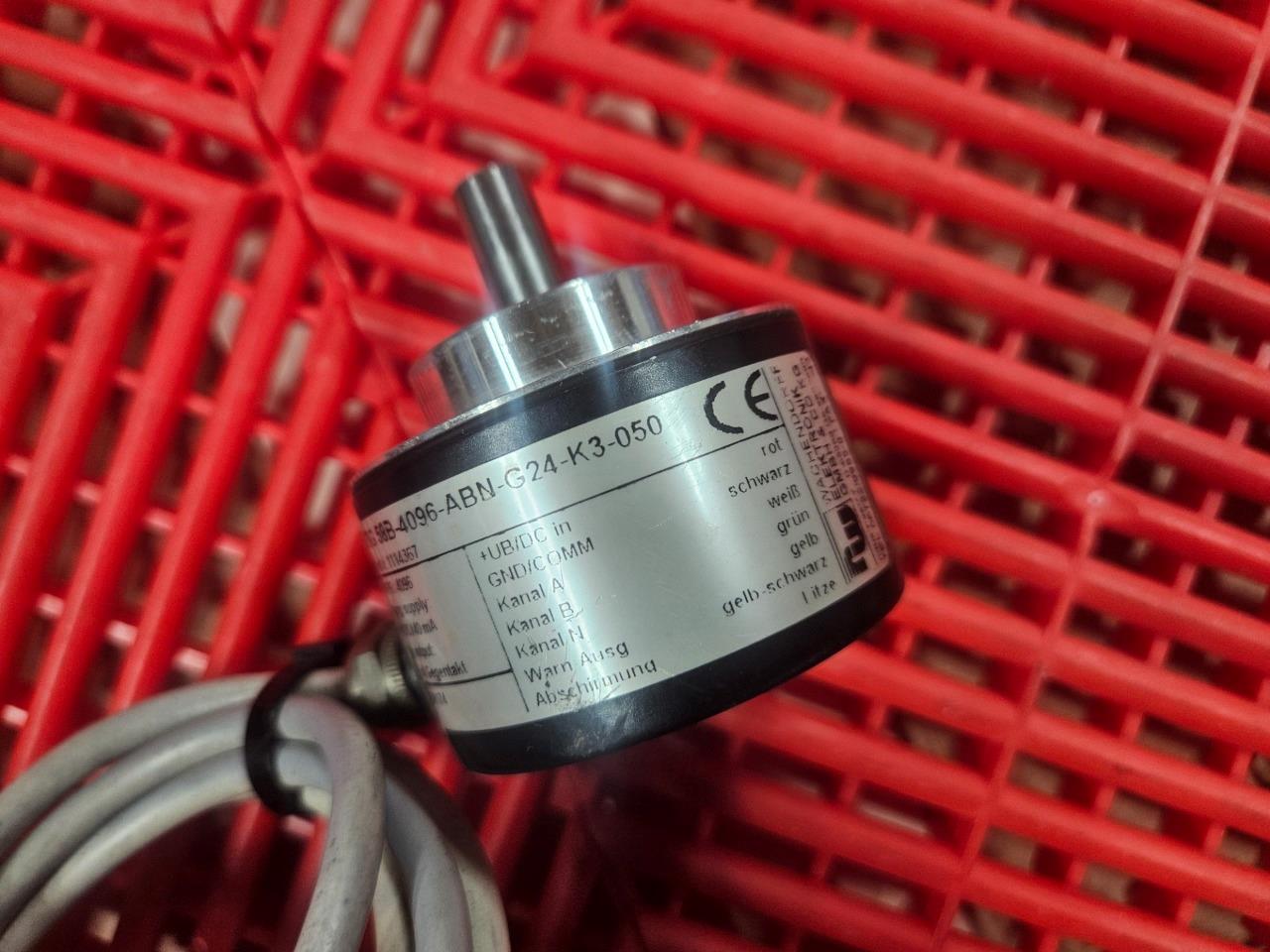 Wachendorff WDG-58B-4096-ABN-G24-K3-050 Incremental Shaft Encoder 4096 PPR - Used - Image 13