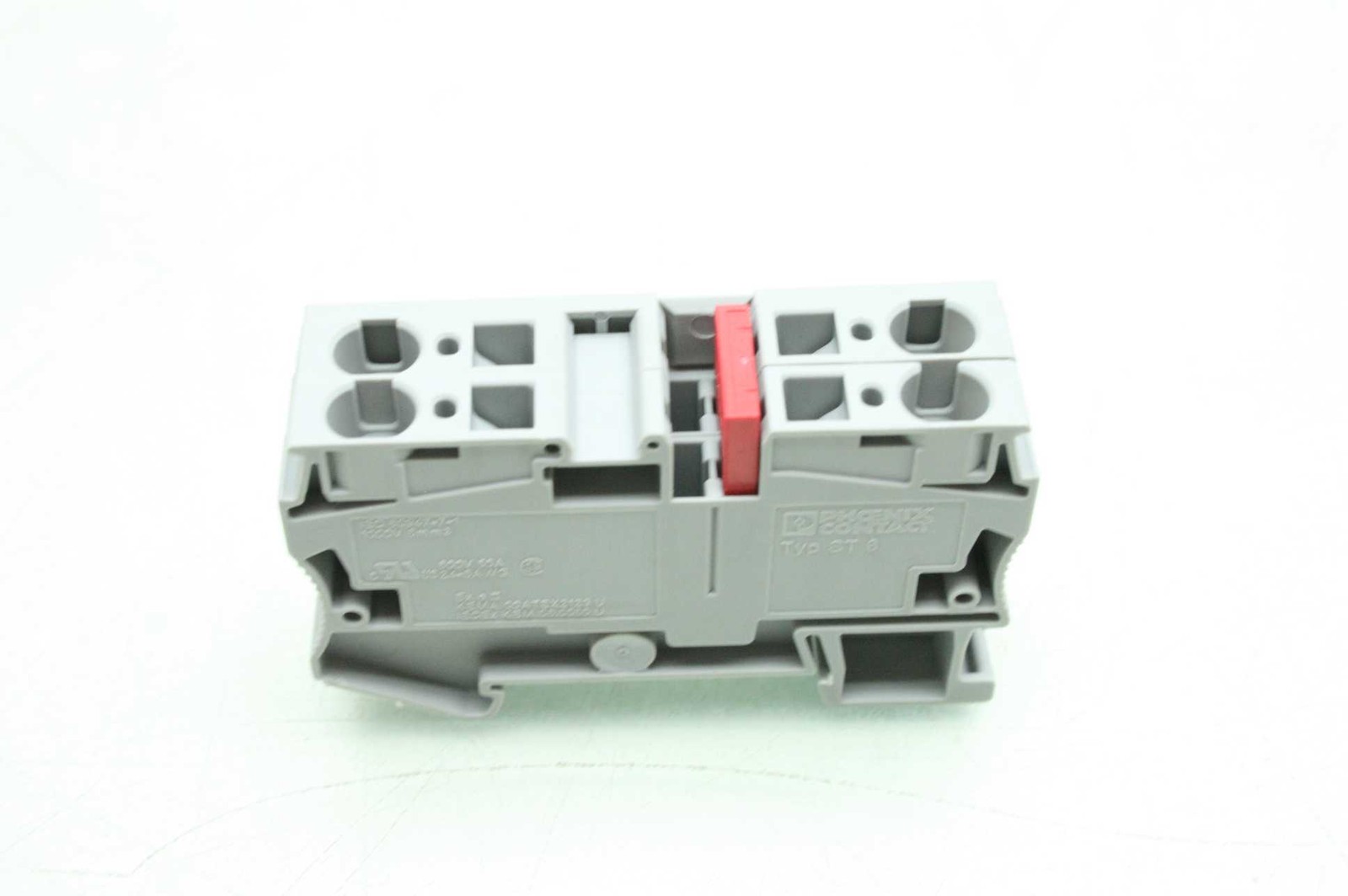 10 Phoenix Contact ST-6 Din Mount Feed Through Terminal Blocks 2 Pos Grey 600V - Used - Image 5