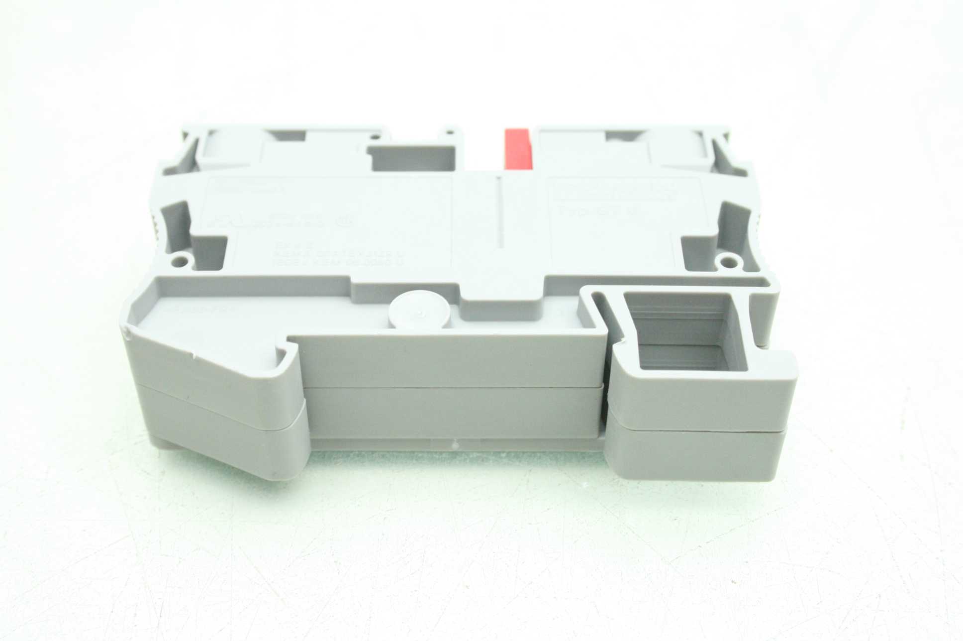 10 Phoenix Contact ST-6 Din Mount Feed Through Terminal Blocks 2 Pos Grey 600V - Used - Image 9