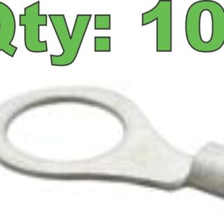 (100) Molex 0191930057 Ring Terminal 14-16 AWG 3/8" Hole - New