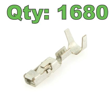 (1680) New Aptiv 15304718 GT 280 Female Crimp Contact  22-20 AWG Tin - New