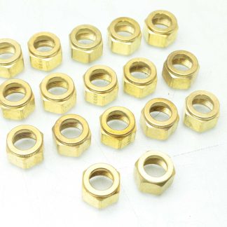 17 New Parker 10 BZ-B Brass Nuts / CPI  / 5/8" / Brass - New