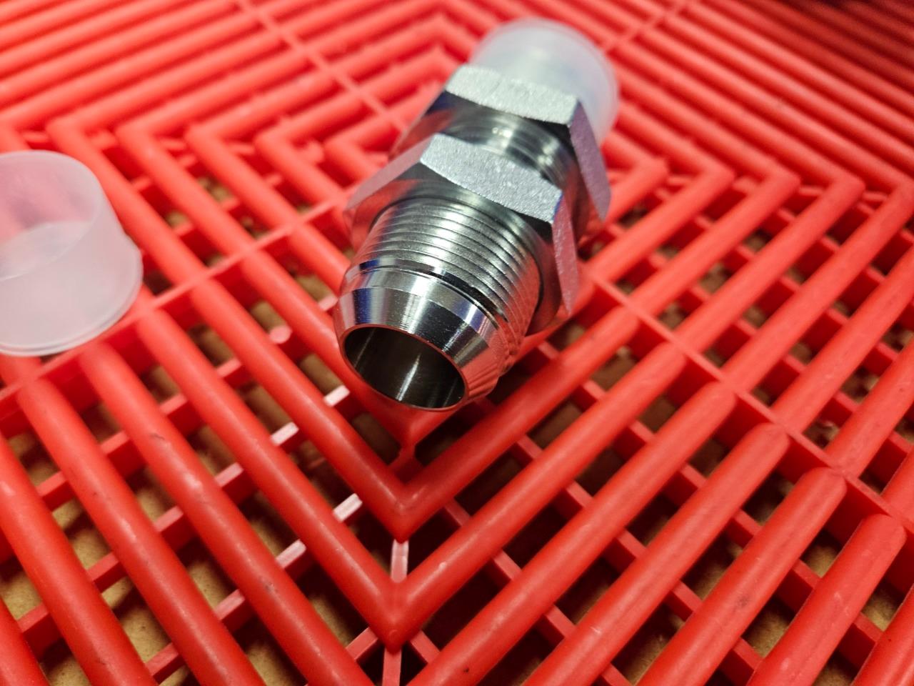 (18) Brennan 2700-LN-16-16 Straight -16 Bulkhead 1" JIC Flare Fitting 16MJ-16MJ - New - Image 13