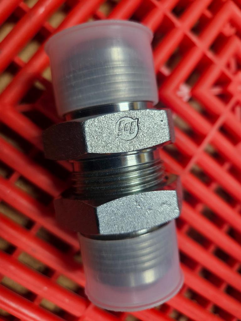 (18) Brennan 2700-LN-16-16 Straight -16 Bulkhead 1" JIC Flare Fitting 16MJ-16MJ - New - Image 16