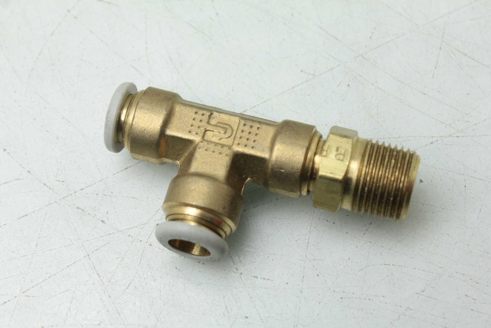 19 New Parker X171PL-6-6 Push-to-Connect Brass Tee Pipe Fittings / Prestolock - New - Image 4