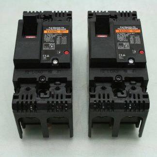 2 Fuji Electric EA32AC-BB2AEAC-030 Circuit Breaker 30A Double Pole - Used
